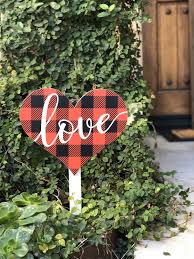 Maybe you would like to learn more about one of these? Valentine S Yard Decorations Etsy In 2021 Diy Valentines Decorations Valentine Wood Crafts Valentines Outdoor Decorations