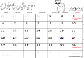 Kalender oktober 2022 zum ausdrucken kostenlos kalender: Monatskalender Oktober 2021 Pdf Drucken Kostenlos