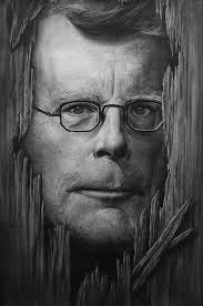 Black And White Portrait Drawing Charcoal Drawings Art Is Art Classes In Singapore Portrait Drawing Celebrity Drawings Stephen King