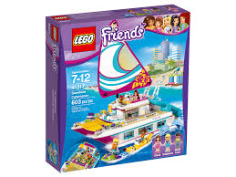 Lego Friends Heartlake Sunshine Catamaran 41317 Lego Friends Lego Friends Sets Lego Girls