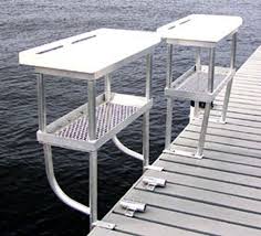 Fish Cleaning Table 4 Leg Model Dock Accents Inc Fish Cleaning Table Lakefront Living Fish Cleaning Station