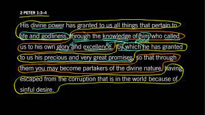 Peter is simply quoting the words of the psalm, and applying them to the metaphor of milk. 2 Peter 1 3 4 Precious And Great Promises John Piper Youtube