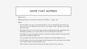 They're sure to provide your child with hours of entertainment (and learning!). 3rd 4th Grade Family Math Night Games Ppt Download