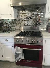 Kitchen Backsplash Tile Antique Mirror Bevel Amalfi Glass Wall Tile Mirror Backsplash Kitchen Kitchen Design Diy Kitchen Mirror