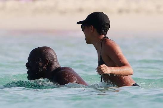 Shaquille O'Neal, 52, was spotted traveling with his 21-year-old girlfriend  in Spain. Thoughts?