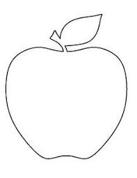 2860940b39afea881ae0cd471fbd2268 Jpg 236 305 Apple Template Apple Craft Apple Outline