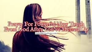 This power of a praying woman by stormie omartian daybrightener has a padded front cover, spiral binding and. Prayer For A Powerful Touch From God After You Ve Messed Up Youtube