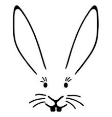 Free easter bunny face svg files. Bunny Outline Vector Images Over 6 600