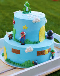 This amazing super mario bros. Two Tier Mario Bros Cake Rollpublic