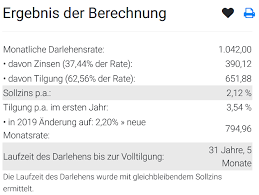 Jederzeit online ihre baufinanzierung berechnen. Rechner Anschlussfinanzierung Forward Darlehen