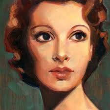 Firefly Girl, Vintage Inspired, Home Decor, Wall Art