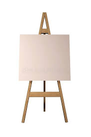 Easel Digital Illustration Of An Artist S Easel With Blank Canvas Against A Wh Spon Illustration Artist Easel Digital Artist Easel Art Easel Easel