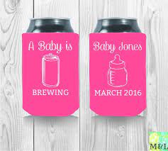 Pin On Baby Shower Koozies