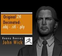 john wick" 3D Models to Print