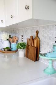 A list of quartz countertops that look like carrara marble. Our Diy White Kitchen Renovation The Reveal Abby Lawson