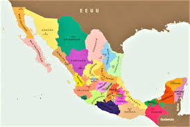 Página de inicio mapas para imprimir nacional. Mapa De La Republica Mexicana Con Los Estados De Mexico Todo Imagenes