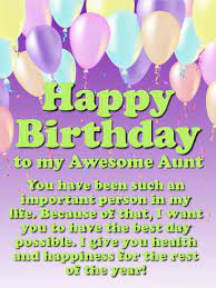 Making a card at home may take a lot of time but it also increases the value of the gift. You Are An Important Person Happy Birthday Card For Aunt Birthday Greeting Cards By Davia