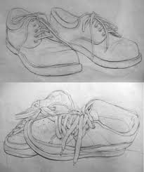 Ariel Acosta Shoe Drawings Shoes Drawing Sketch Book Still Life Drawing
