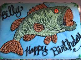 It would serve 15 to 20 children. Fish Fish Birthday Cake Designs