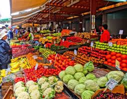Athens Fruit And Vegetable Market Athens Colorful Vegetables Athens Travel