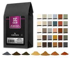 It is preferable to use white cement (instead of grey) to obtain the best results. Concrete Pigment Surecrete Trucolor Single Dose Integral Color Powder Expressions Ltd