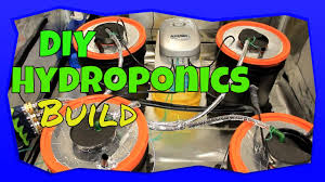 Diy Hydroponic Setup Rdwc Bucket System Build Youtube