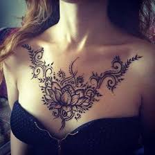 Henna Tattoo Designs Beautify Your Skin With The Real Art Cleverstyling Chest Tattoos For Women Henna Tattoo Designs Tattoos