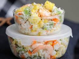 Riz Aux Crevettes Curry Et Coco Recettes Recette Recettes De Cuisine Salade Hawaienne Cuisine