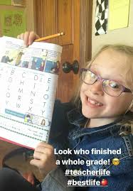 Picture of Josie learning how to write letters...at age 8 : r/CountingOn