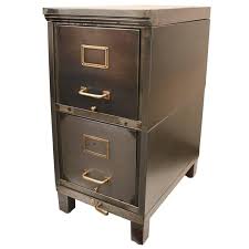 Stylish embossed drawer fronts make this an elegant addition to any decor. Vintage 1930s Industrial File Cabinet End Table At 1stdibs