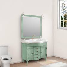 Cerca tra le immagini i pavimenti e rivestimenti per arredare il tuo angolo di benessere, trova lo spessore che ti serve, gioca con i formati, i colori, le superfici, i mosaici e i decori. Mobile Bagno Classico Decape Verde Con Lavabo In Ceramica E Doppia Illuminazione