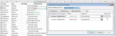 I had gone too far to delete columns and start anew. Using If Then In Conditional Formatting In Excel Pryor Learning Solutions