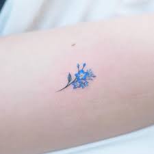 This is a flower of remembrance that actually is used by nations as a symbol of those that they have lost at war. 10 The Best Forget Me Not Tattoo Designs Forget Me Not Tattoo Tattoos Blue Flower Tattoos