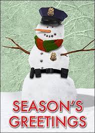 Customize Snowman Police Christmas Cards Online Ziti Cards Personalised Christmas Cards Police Christmas Corporate Christmas Cards