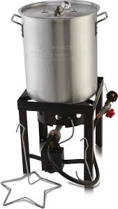 Barton 52 qt large capacity aluminum turkey fryer pot Turkey Frying Pots Kits Turkey Frying Pots Turkey Fryer Kits Academy