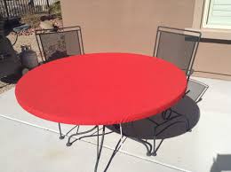 Round Outdoor Fitted Tablecloth Soil And Stain Resistant Etsy Table Cloth Outdoor Table Covers Fitted Tablecloths