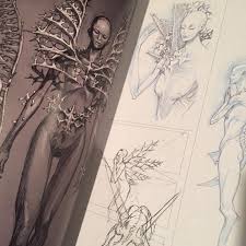 So I just found out there was concept showing shins final form as a women  with these thinga majigs which look like wings : rGODZILLA