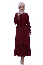 Firfirli Nakisli Elbise 1250 Bordo Elbise Modelleri Kirazgiyim Elbise Elbise Modelleri Giyim