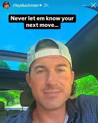 Without asking us first ;) Riley Green no longer has the 'stache. #shegone  Which look do you like better? I'm good with any, and all!!