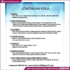Contoh surat lamaran kerja lulusan smk jurusan akuntansi. Contoh Surat Lamaran Kerja Lulusan Smk Jurusan Tkj Download Contoh Lengkap Gratis