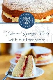 Victoria Sponge Cake With Buttercream Recipe Recipe For Victoria Sponge Cake Victoria Sandwich Cake Victoria Sponge