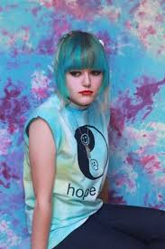 Pin By Benjamin Gaunt On Style Seapunk Blue Hair Aesthetic Mermaid Fashion