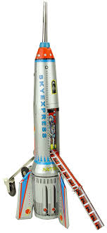 The module is on its way to forming the first of 11 parts of the chinese tianhe, or heavenly harmony. Chinese Rocket Your Robots Pedal Cars Tin Toys And More Shop