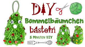 Spitzenidee für familien und kinder. Anleitung Weihnachtsbaum Aus Pompons Basteln Mit Kindern Weihnachtsdeko Selber Machen Youtube