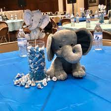 Watercolor Baby Elephant Centerpiece Picks Baby Shower Etsy Elephant Baby Shower Decorations Elephant Baby Shower Boy Elephant Baby Showers