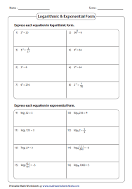 Some of the worksheets displayed are name date score direction simplify by expanding the, properties of logarithms work with answers, work 2 7 logarithms and exponentials, a work kr 10 11, properties of logarithms, properties of logarithms expanding logarithms, meaning of logarithms, expanding and condensing. 27 Logarithm Worksheet With Answers Worksheet Resource Plans