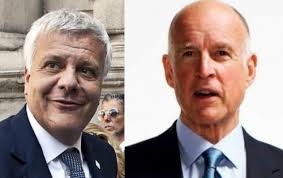 SAN FRANCISCO, ITALY — Mayor Alioto at the SF Helm During the Cultural...