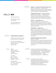 12 beautifully simple resume designs