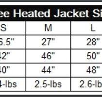 milwaukee m12 heated jacket size chart tool craze