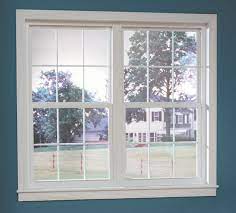 RELIABILT 105 Series 27.5-in x 53.5-in x 2.625-in Jamb Vinyl New Construction White Low-e Argon Single Hung Window Half Screen Included in the Single Hung Windows department at Lowes.com